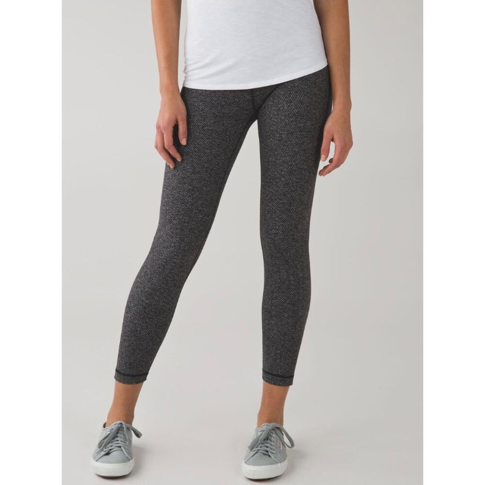 EUC lululemon High Times Pant Giant Herringbone - 8